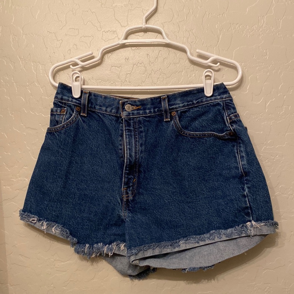 LEVIS VINTAGE Jean Shorts SIZE 27-28 Size S/M
